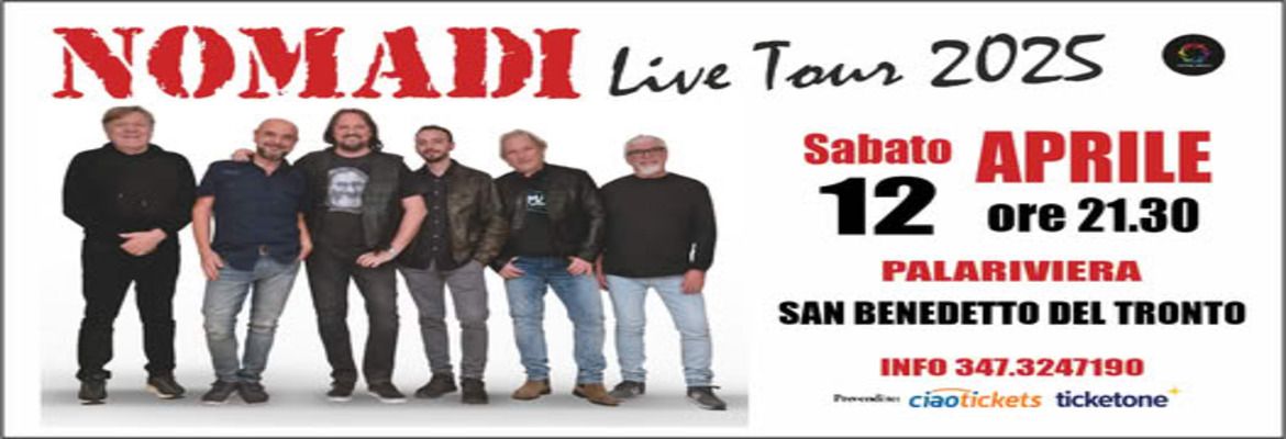 I NOMADI IN CONCERTO - SAN BENEDETTO DEL TRONTO